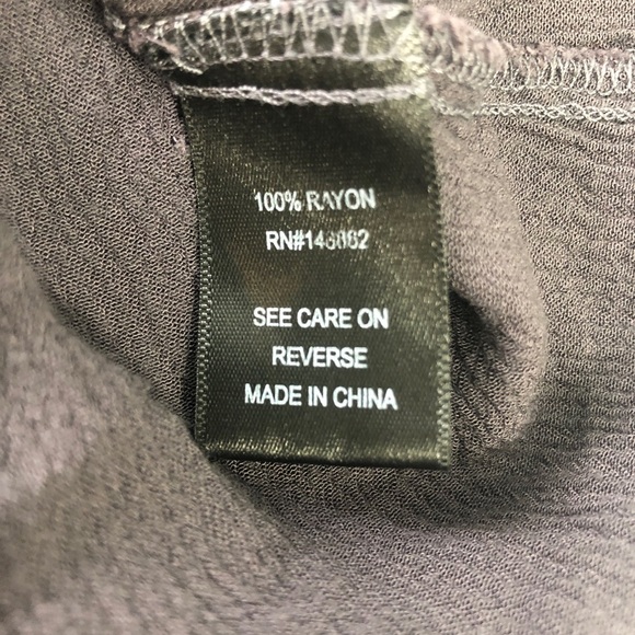 Torrid Dark Grey Swiss Dot Lace-Up Tank 1 - Picture 9 of 10